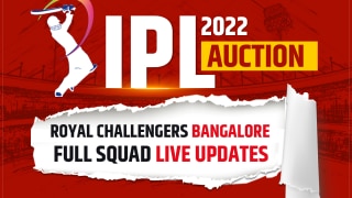 Royal Challengers Bangalore (RCB) Full Squad LIVE Updates, IPL 2022 Auction: Complete List of Players Bought, Remaining Purse